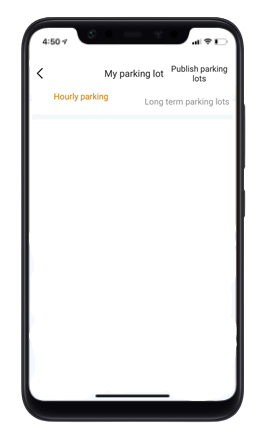 Click 'Publish Parking'