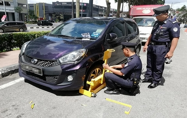 Wheel Clamping