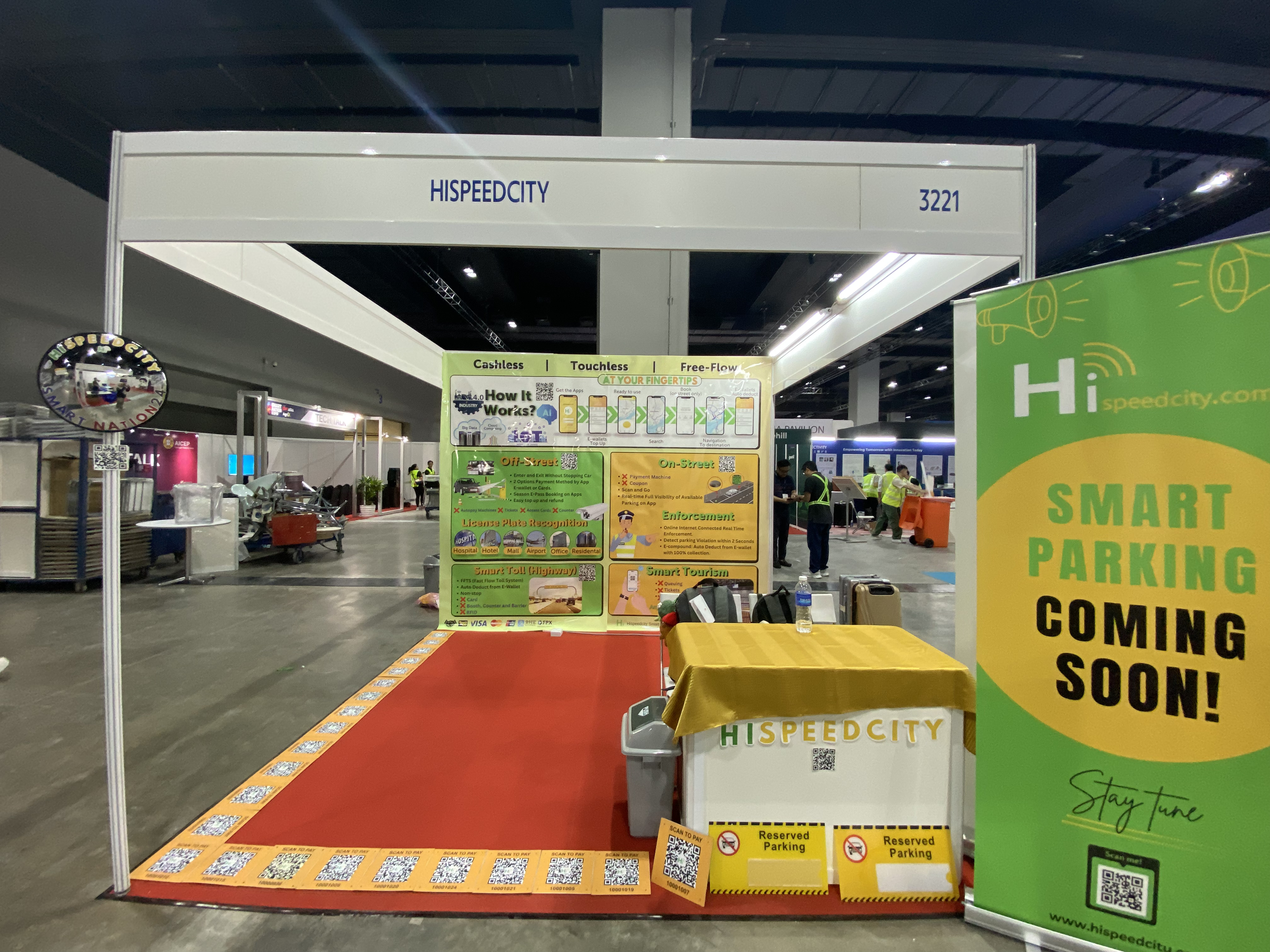 Hispeedcity Booth