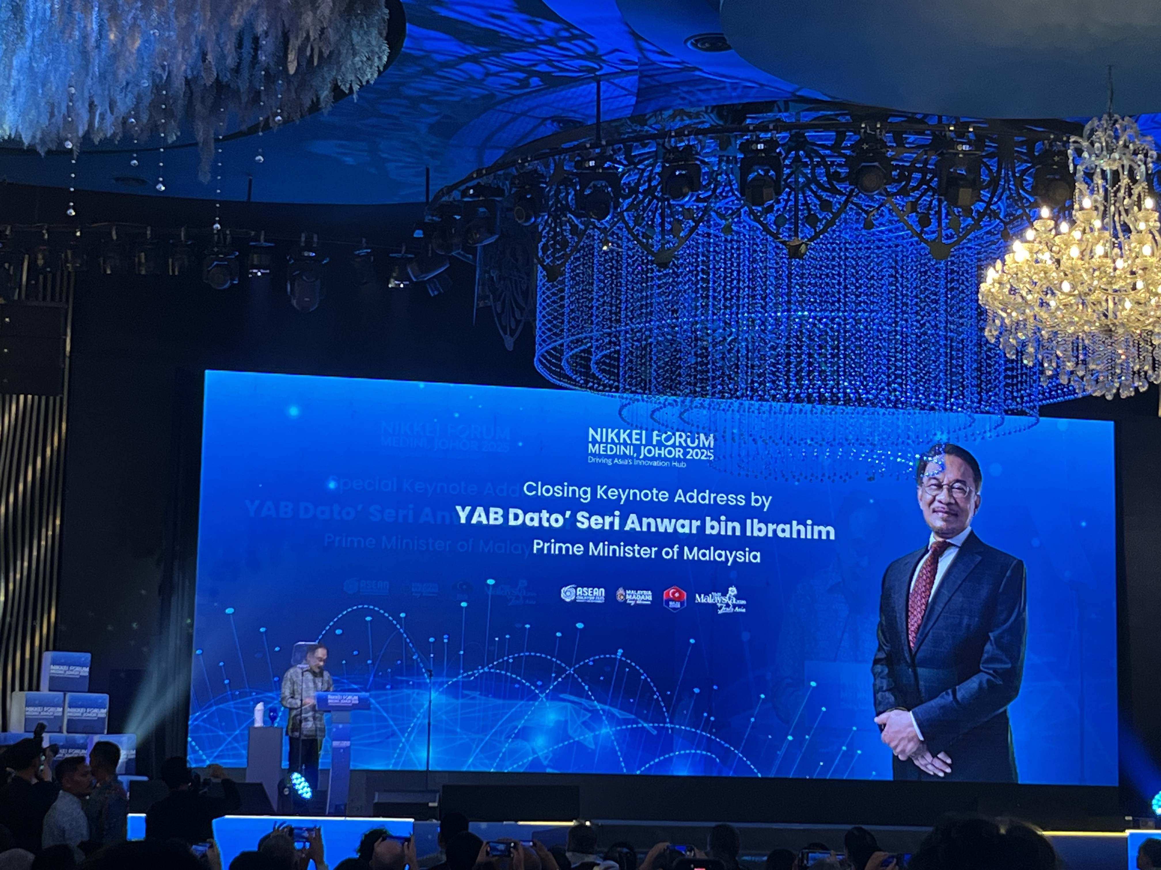 YAB Dato seri Anwar Ibrahim at Nikkei Forum Medini 2025